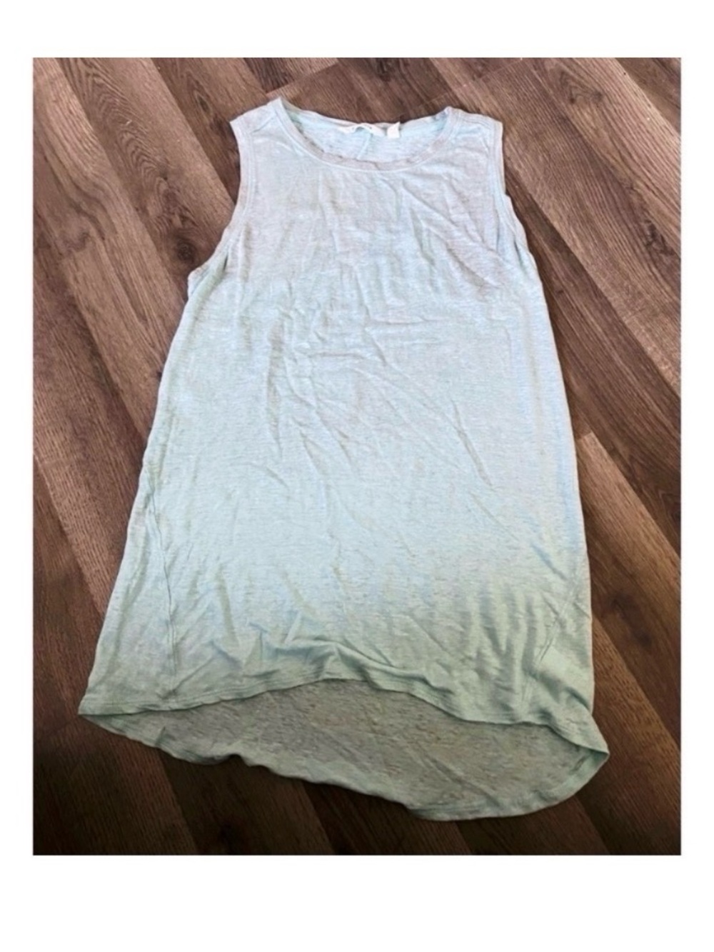 ATHLETA Light Blue Shimmer Tank Top - Picture 5 of 8